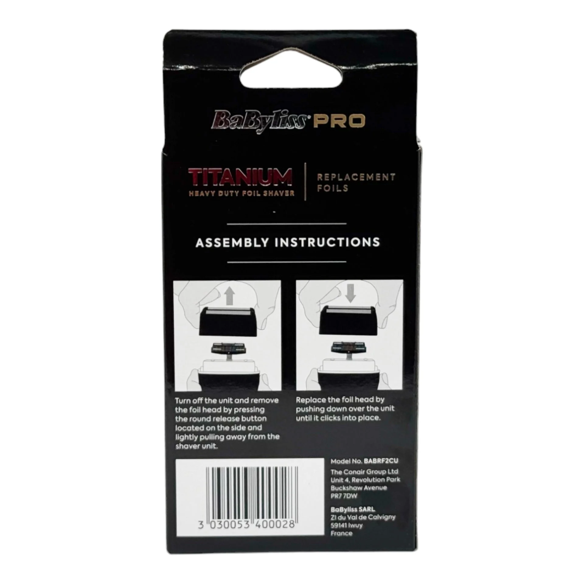 Babyliss Pro - Titanium Replacement Foils - Image 16