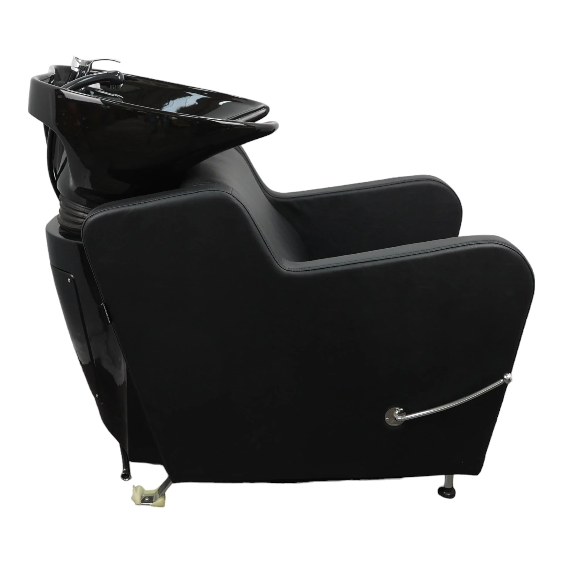 Backwash Chair - Ergonomic Luxury Basin Adjustable Chair Black - Image 3
