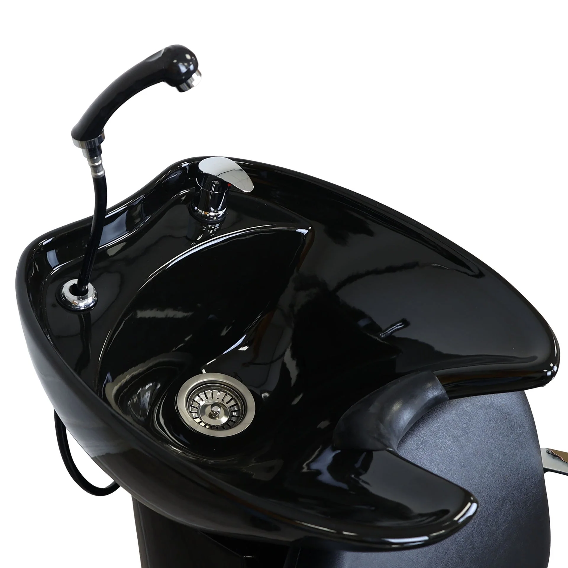 Backwash Chair - Premium Contour Basin Adjustable Chair Black - Image 12