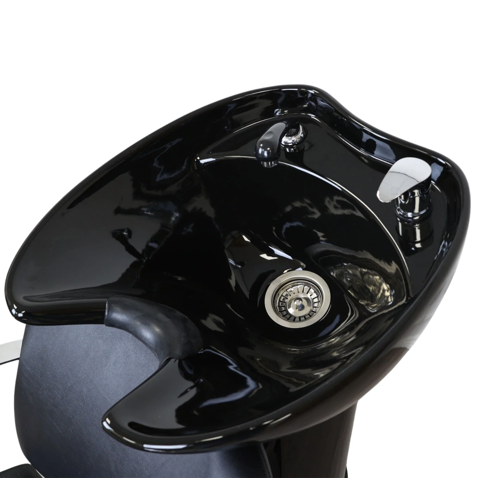 Backwash Chair - Premium Contour Basin Adjustable Chair Black - Image 8