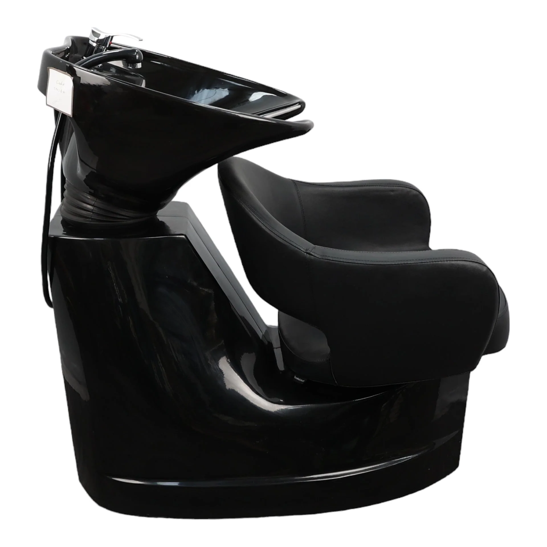 Backwash Chair - Rinse and Relax Basin Adjustable Chair Black - Image 3