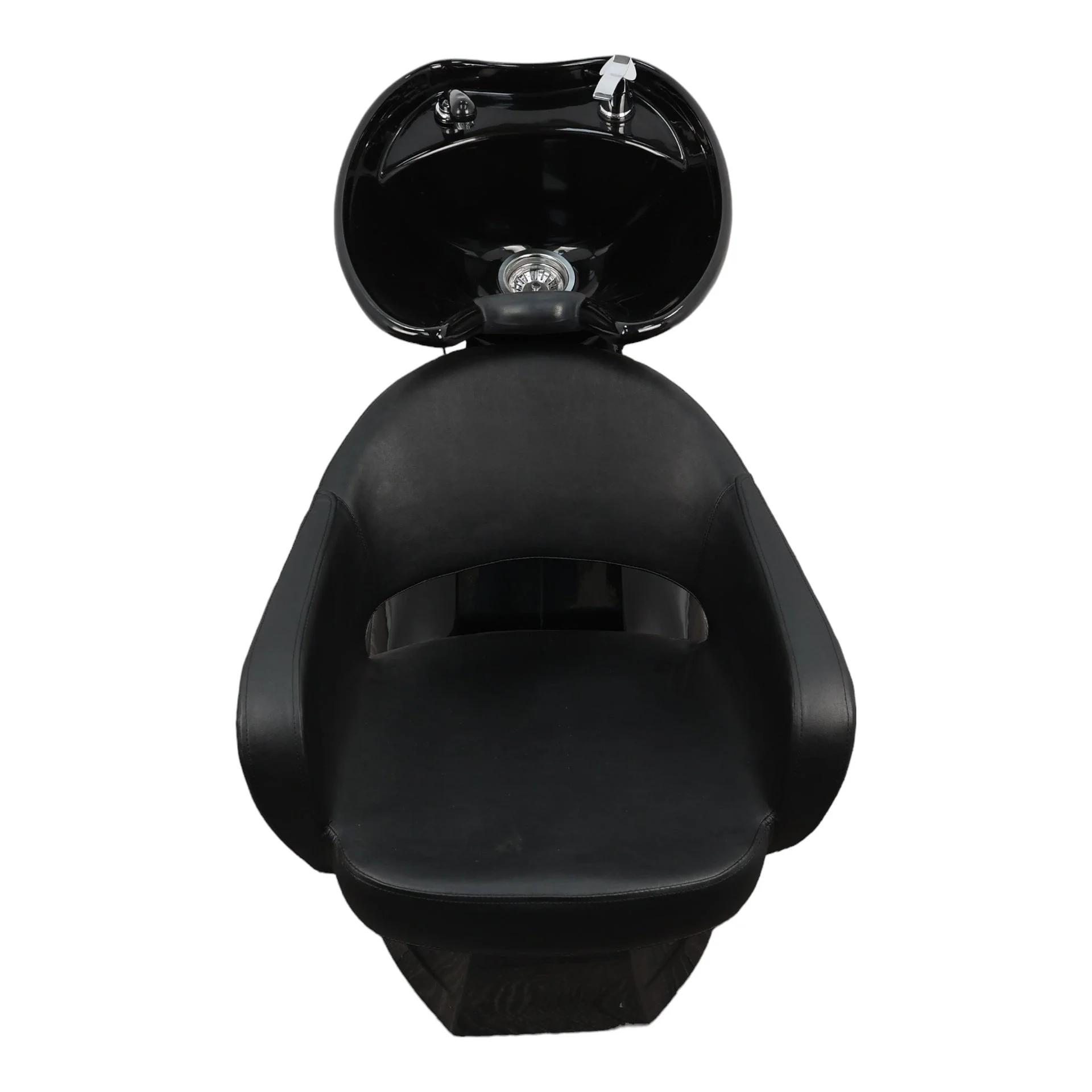 Backwash Chair - Rinse and Relax Basin Adjustable Chair Black - Image 4