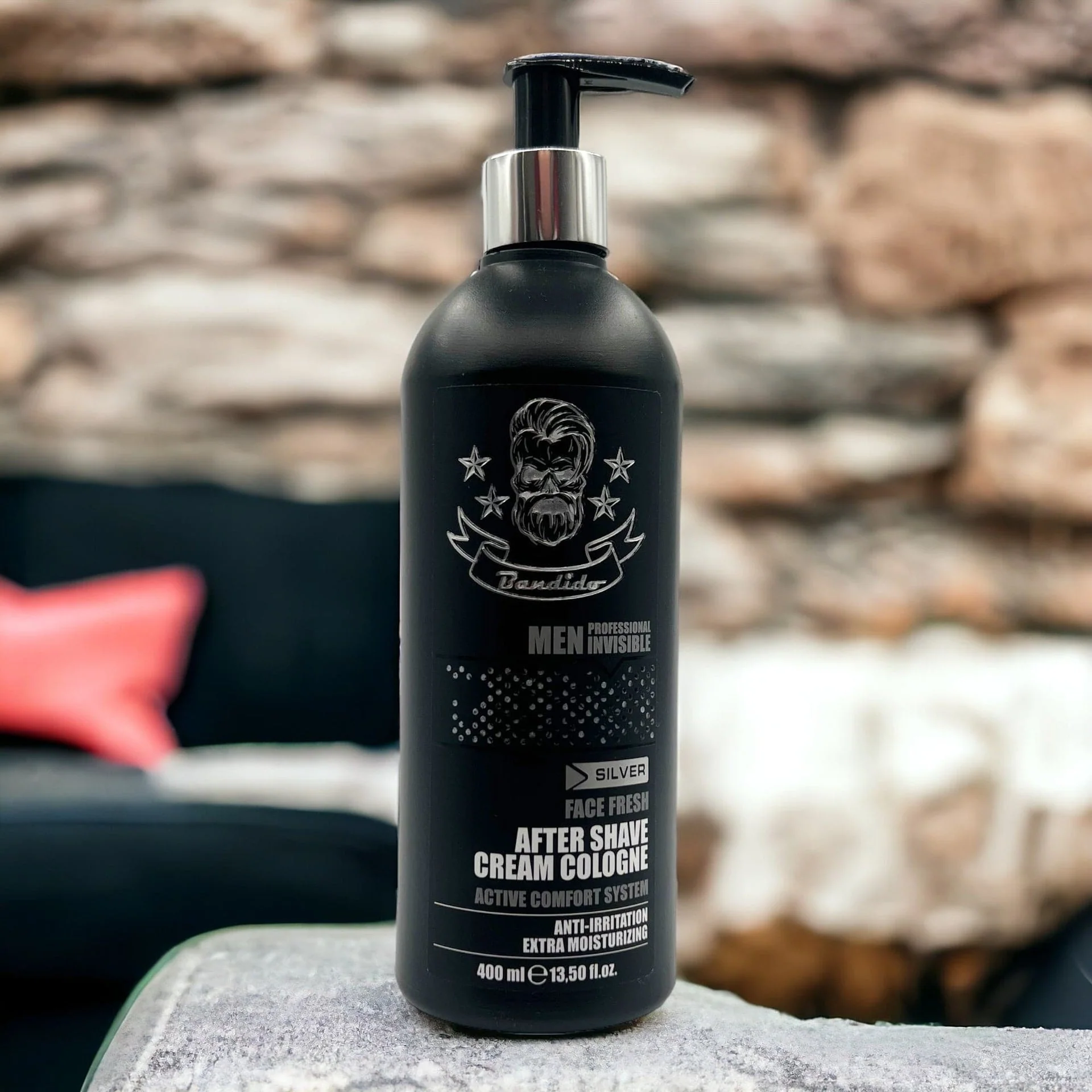 Bandido - After Shave Cream Cologne  Silver Face Fresh 400ml - Image 3