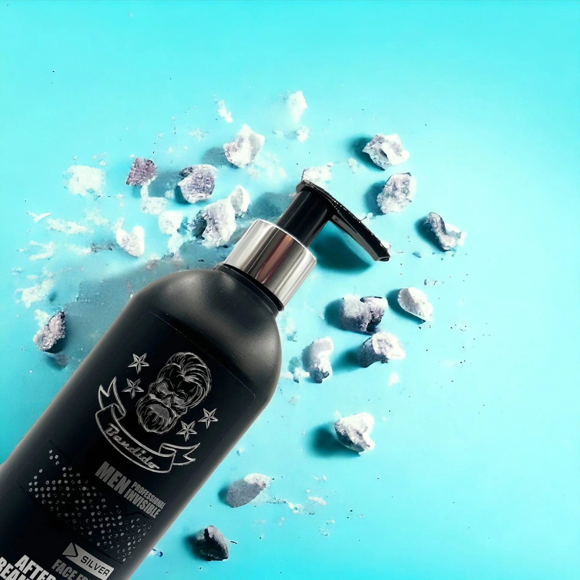 Bandido - After Shave Cream Cologne  Silver Face Fresh 400ml - Image 5