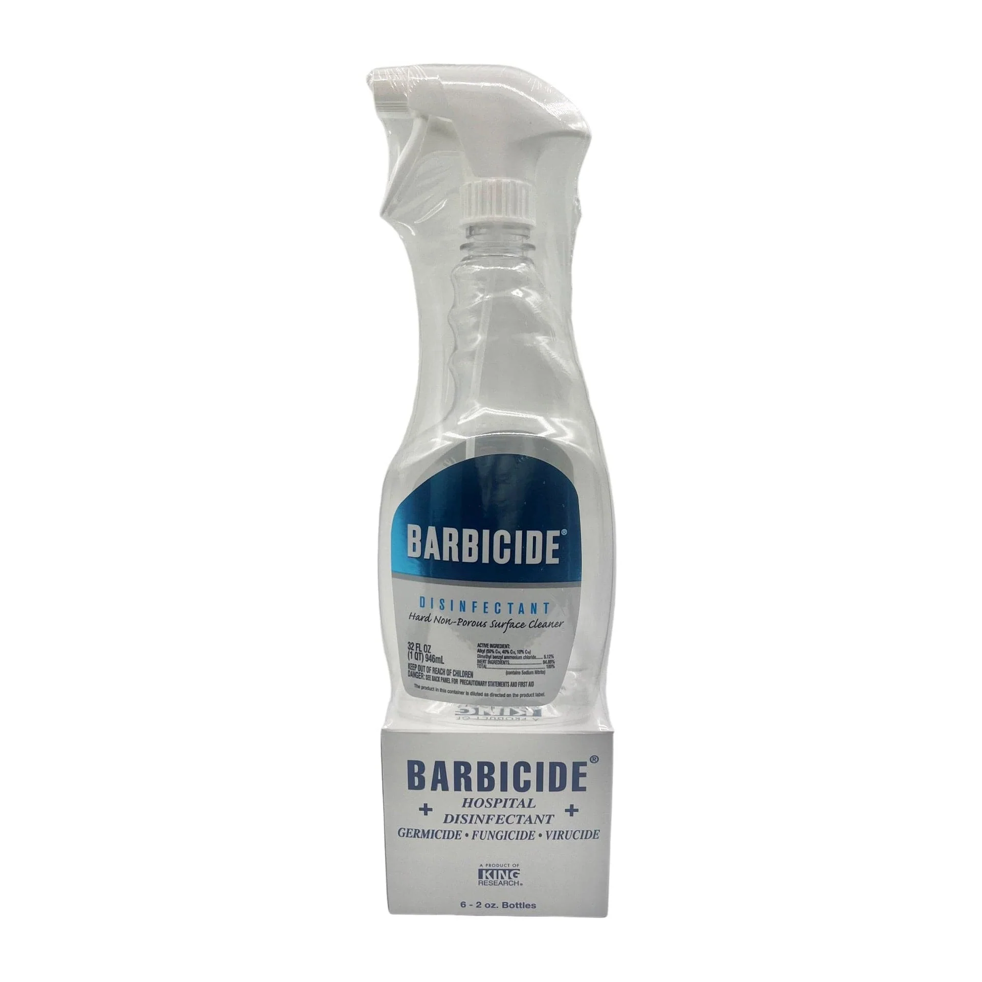 Barbicide - Disinfectant Hard Surface Cleaner 6x59ml (2oz) Refills - Image 3