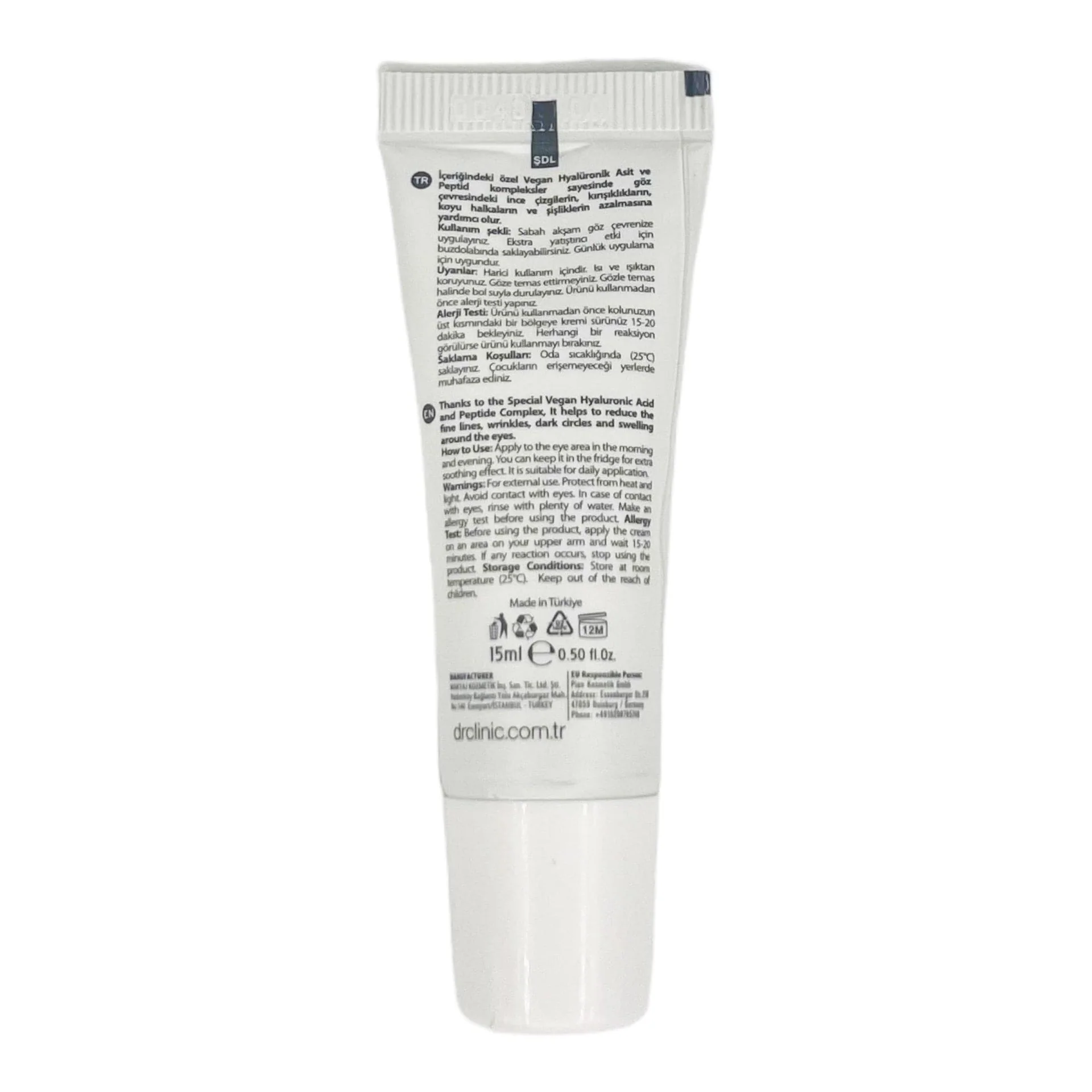 Dr.Clinic - Anti Wrinkle Eye Care Cream 15ml - Image 7