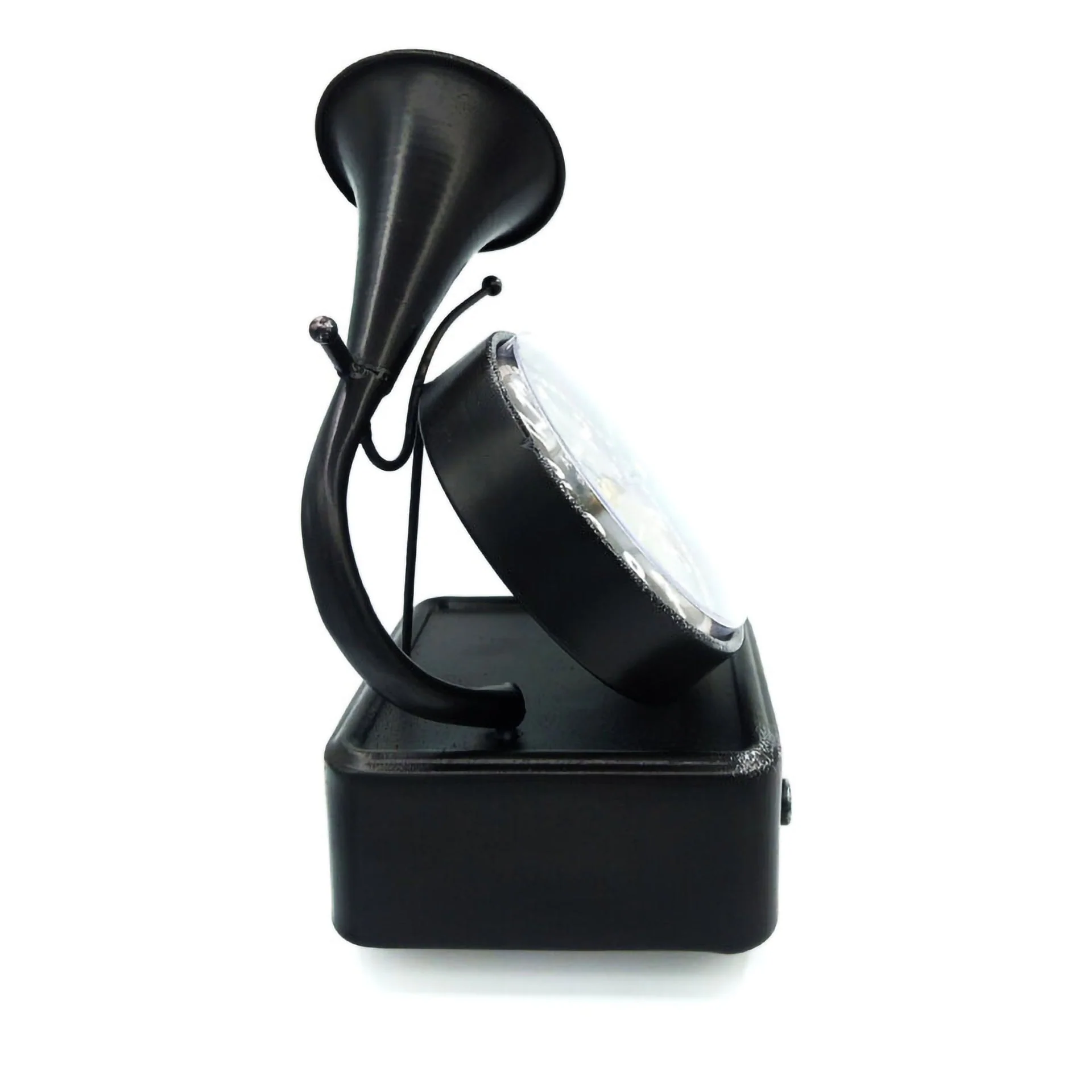 Eson - Vintage Classic Horn Alarm Clock 28cm - Image 11