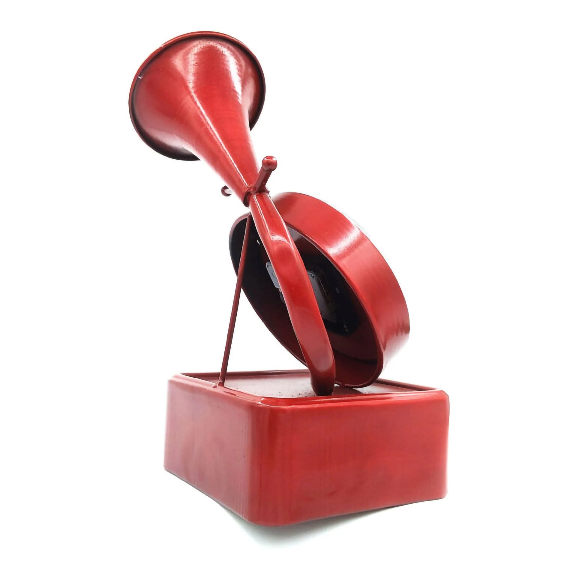 Eson - Vintage Classic Horn Alarm Clock 28cm - Image 5