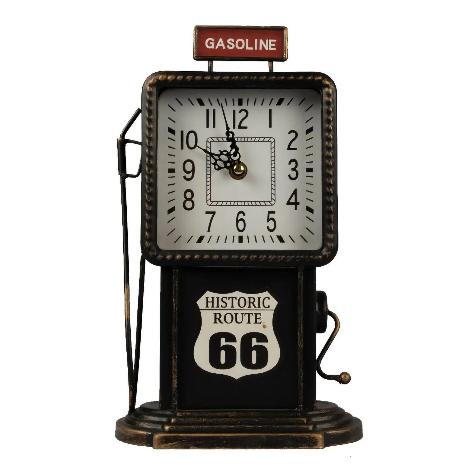 Eson - Vintage Gasoline Table Clock 30cm - Image 7