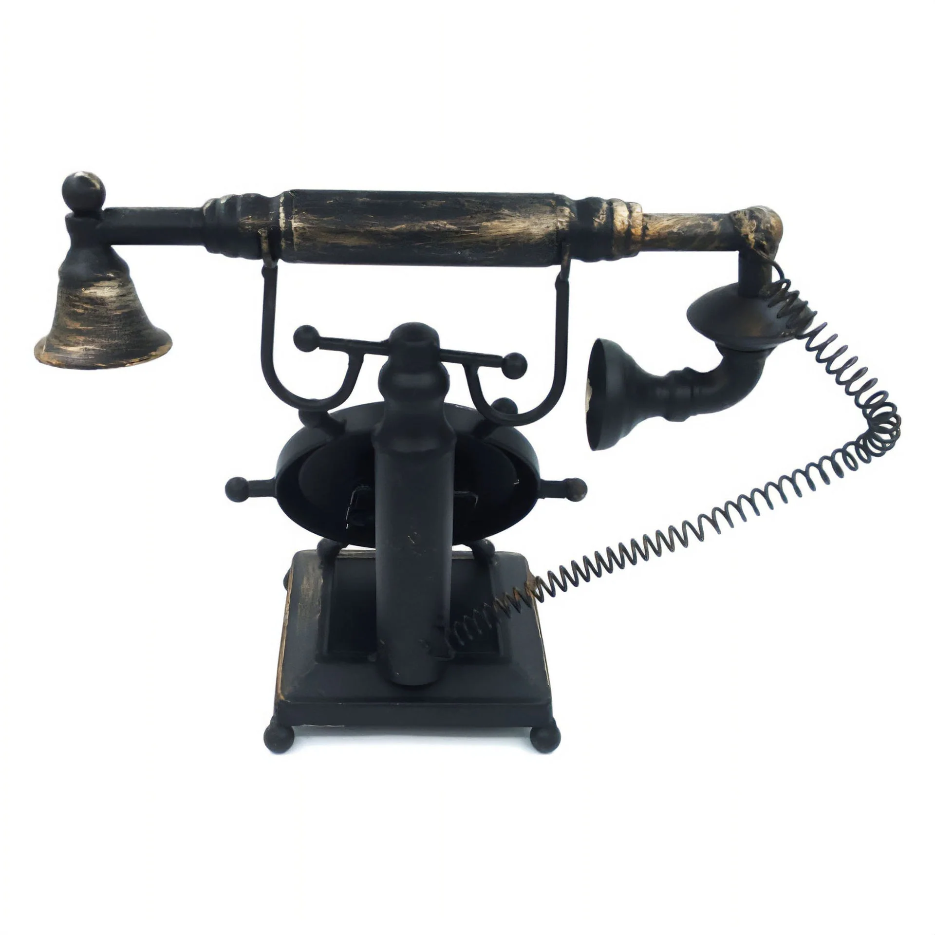 Eson - Vintage Telephone Style Metal Clock - Image 4