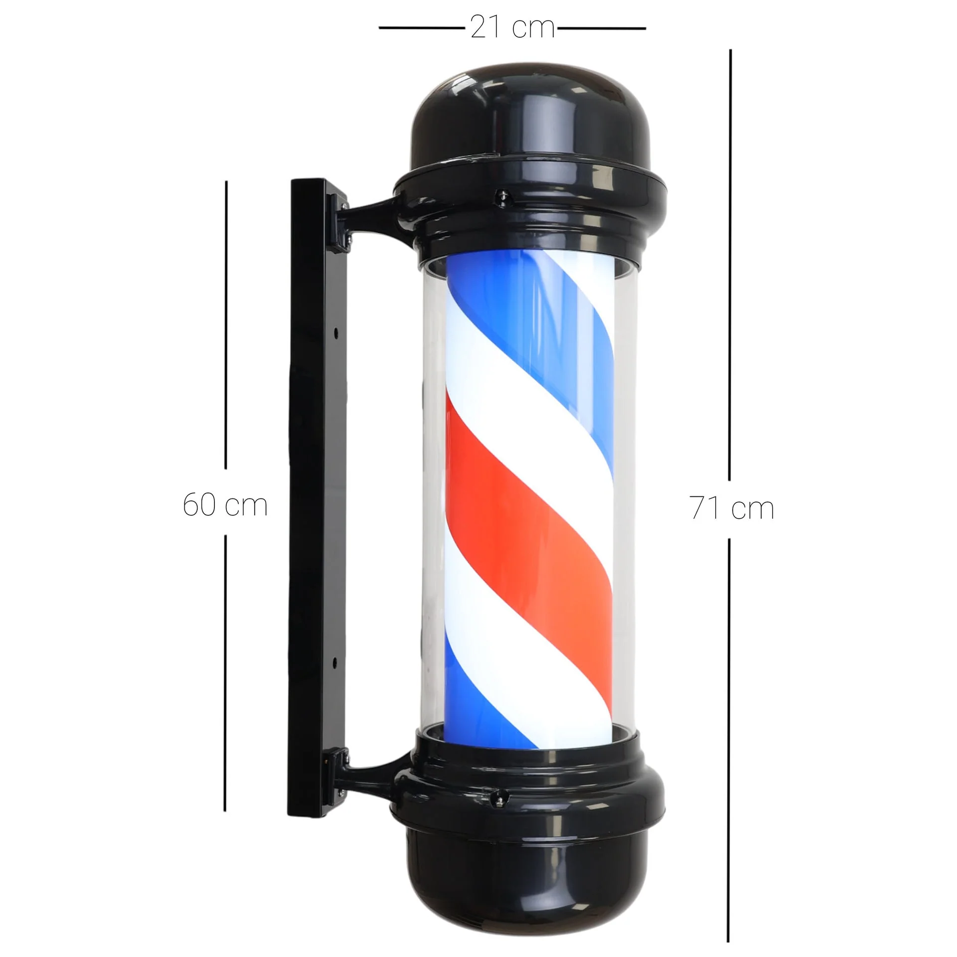Gabri - Classic Barber Pole Light 71cm - Image 4
