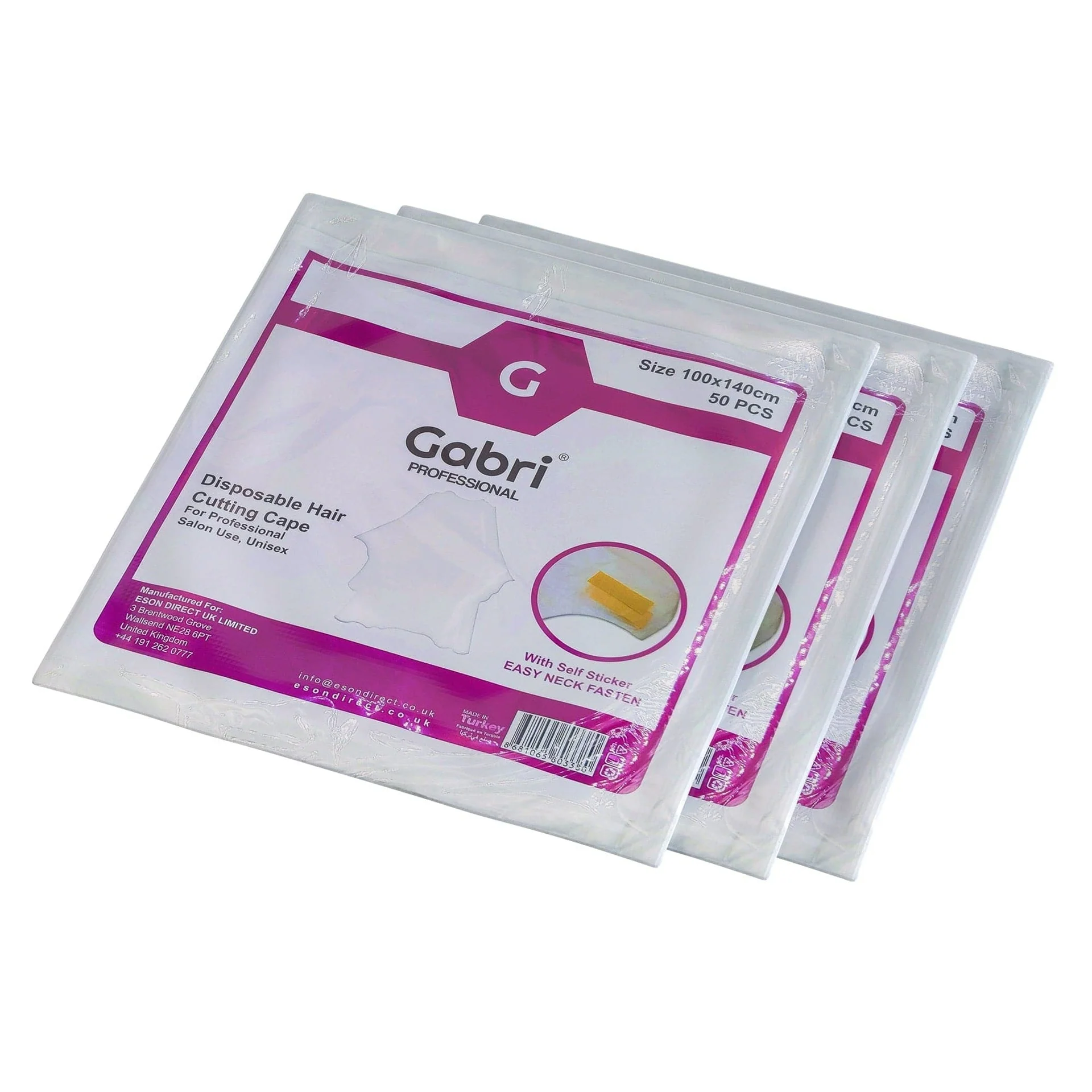 Gabri - Disposable Hair Cutting Cape Gown 50pcs 100x140cm - Image 5