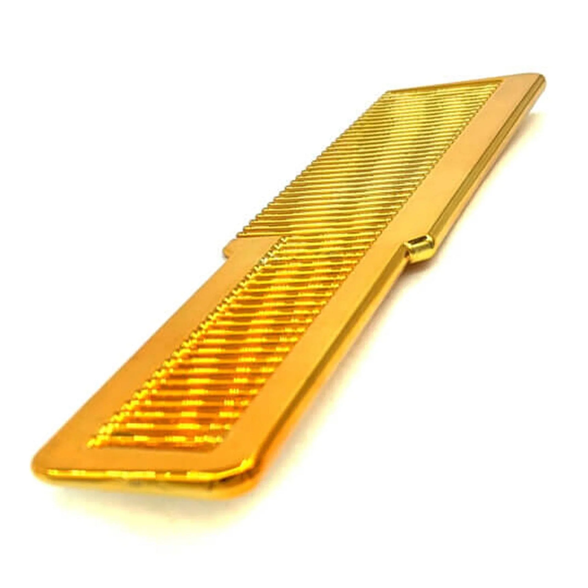 Gabri - Flat Top Comb Metal Effect 20cm - Image 3