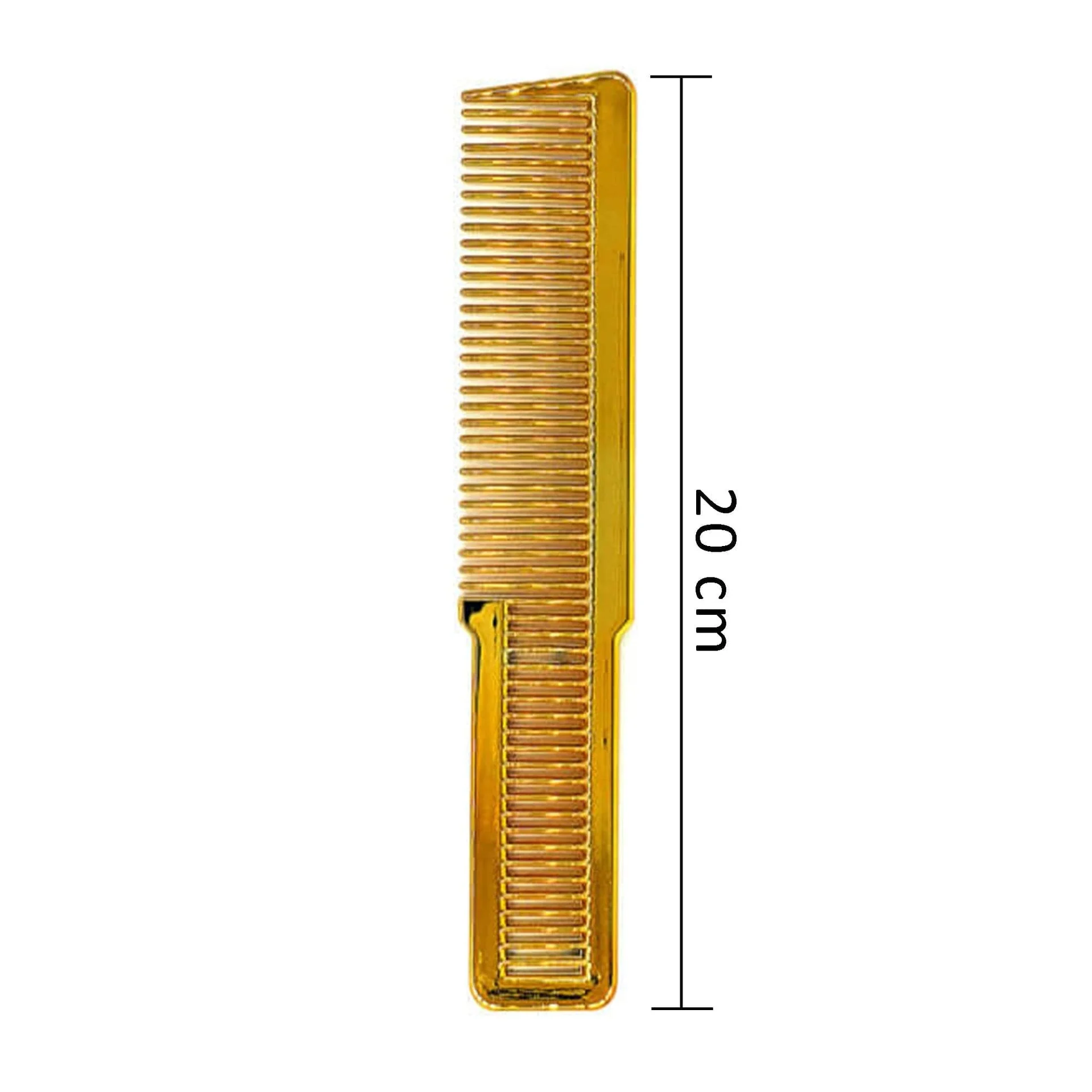 Gabri - Flat Top Comb Metal Effect 20cm - Image 4