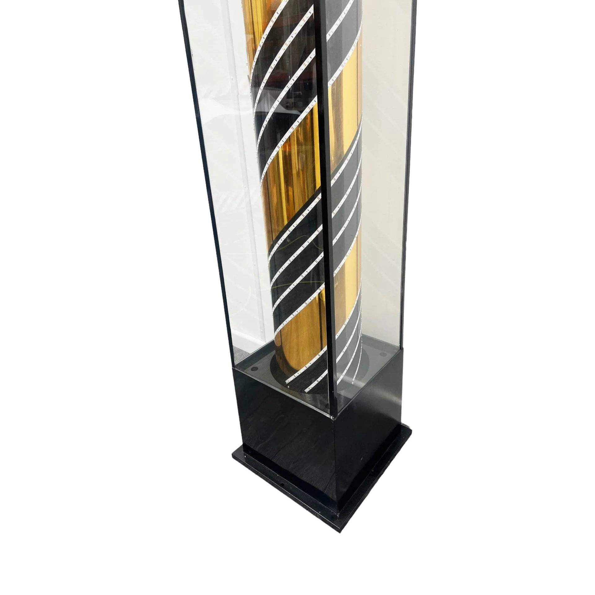 Gabri - Floor Barber Pole Lantern Style Digital Led Light 2.3m - Image 6