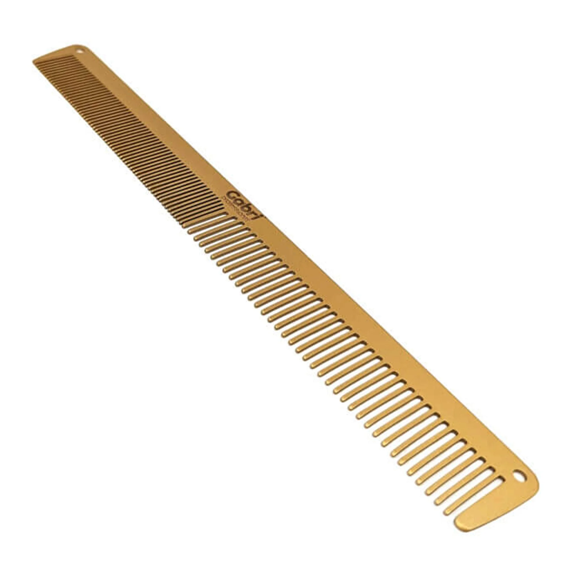 Gabri - Gold Metal Taper & Detangler Comb - Image 6