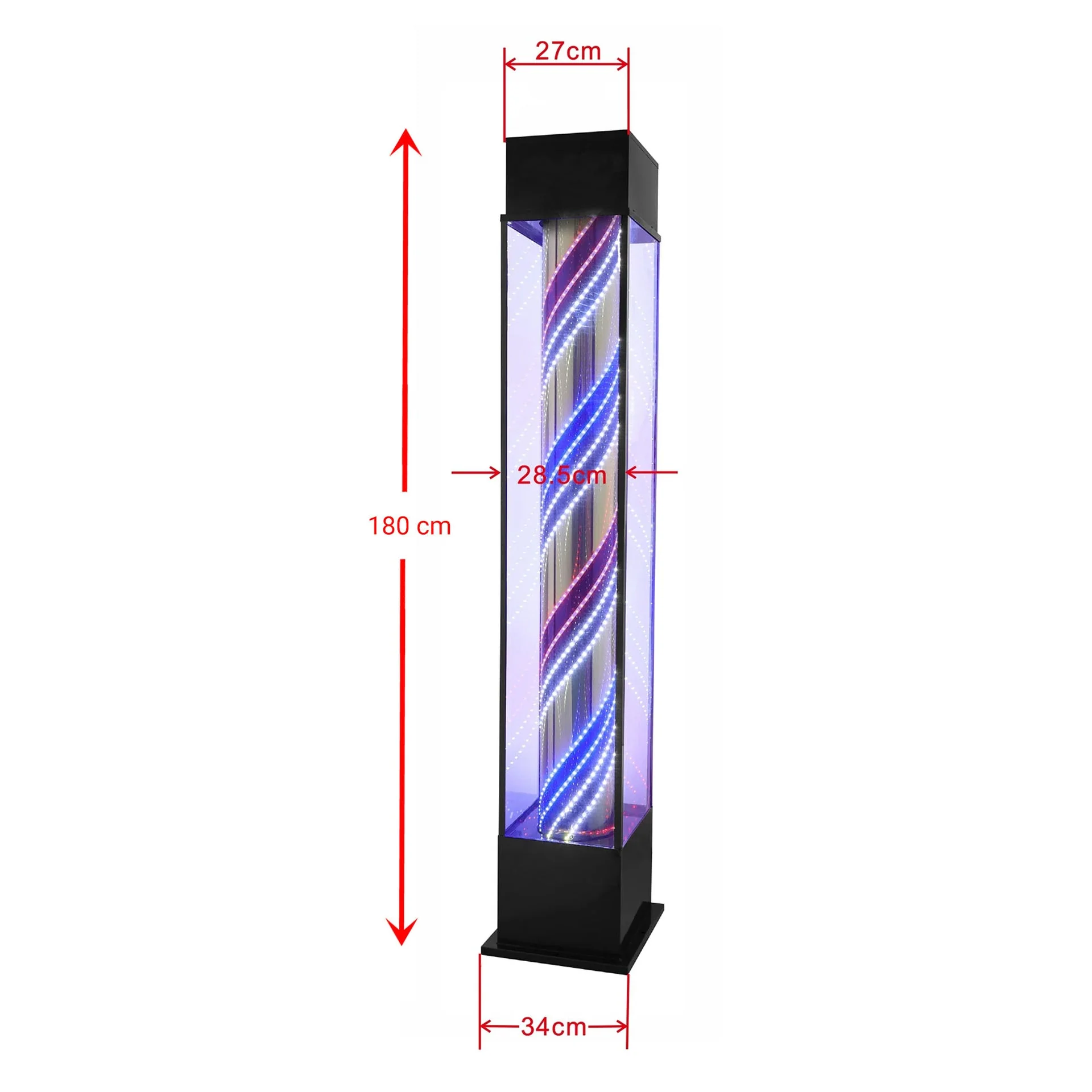 Gabri - Modern Square LED Barber Pole - Image 6