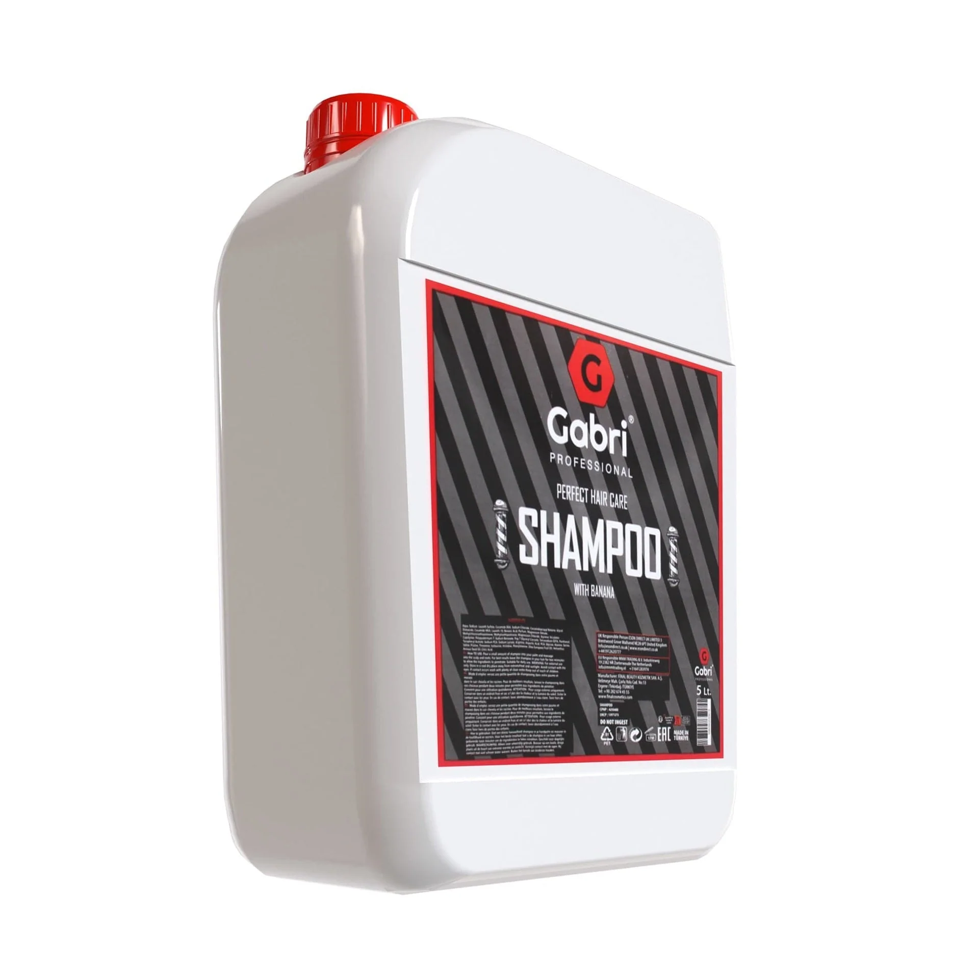 Gabri Professional - Barbershop Shampoo Banana 5L - Image 3