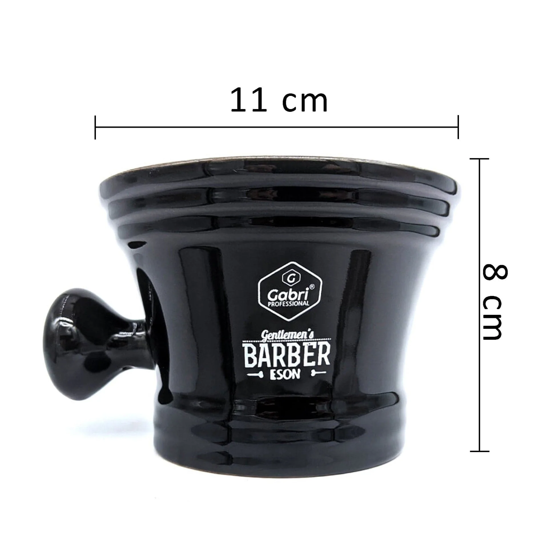 Gabri - Shaving Bowl Hard Plastic 12x8.5cm - Image 9