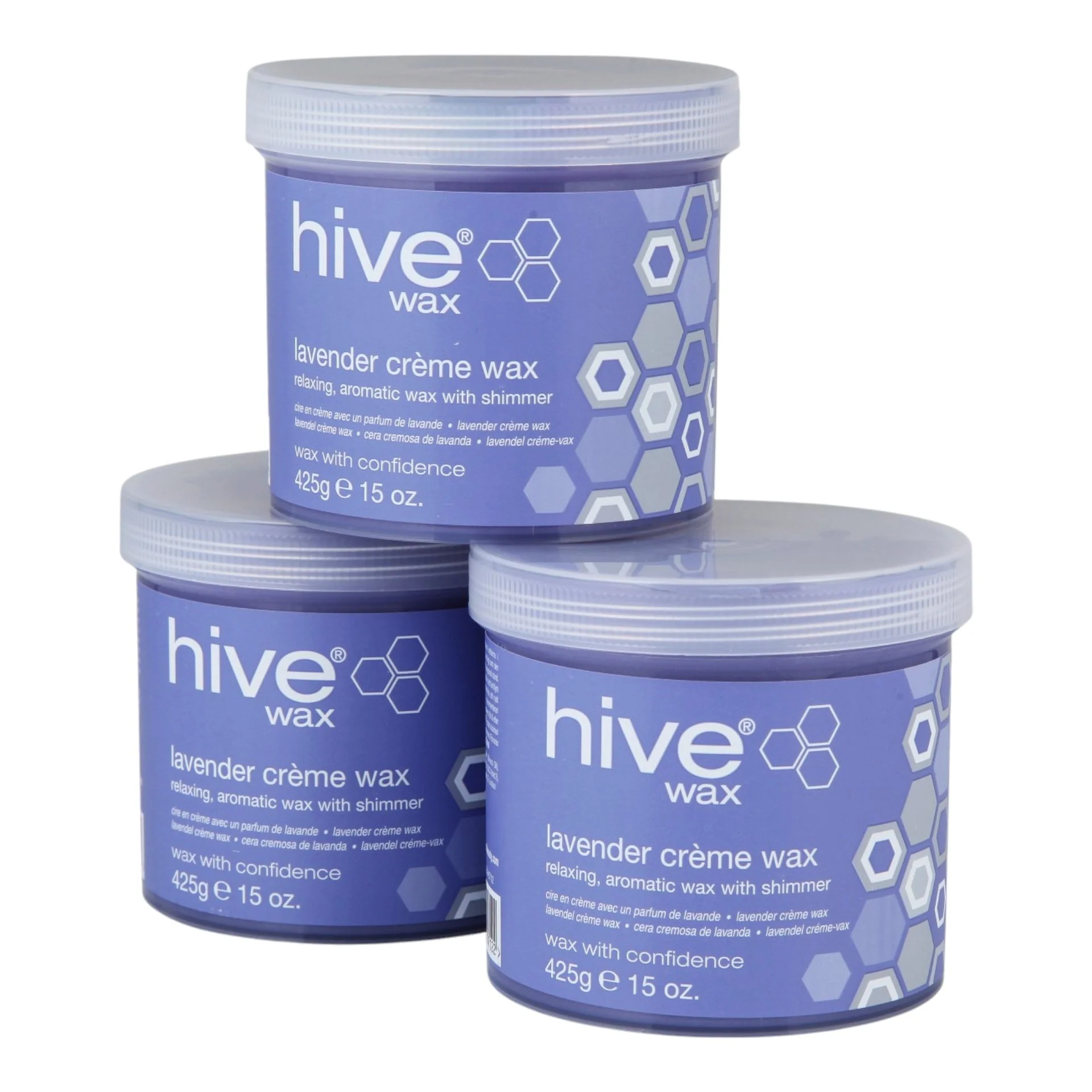 Hive Wax - Creme Wax 3x425g 3 for 2 Pack - Image 3