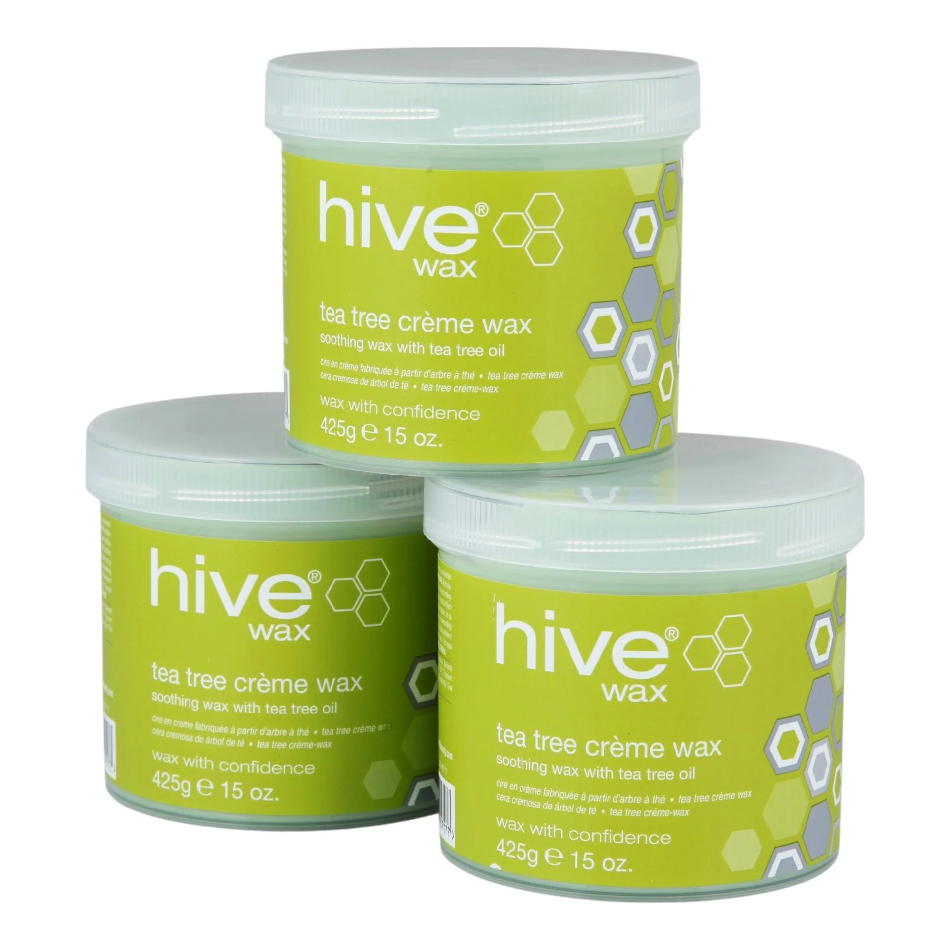 Hive Wax - Creme Wax 3x425g 3 for 2 Pack - Image 4