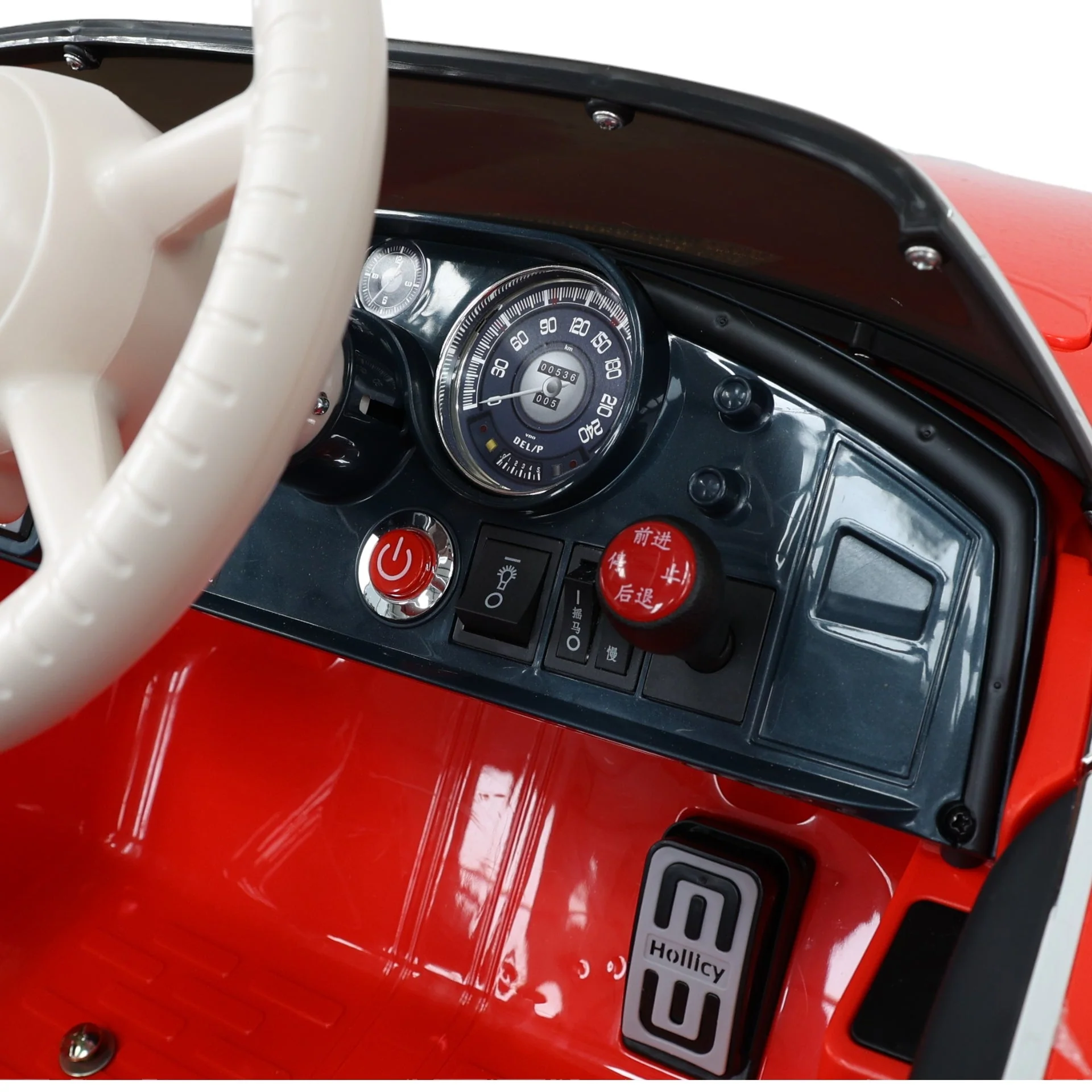 Kids Barber Chairs - Vintage Touring Sport Red - Image 5