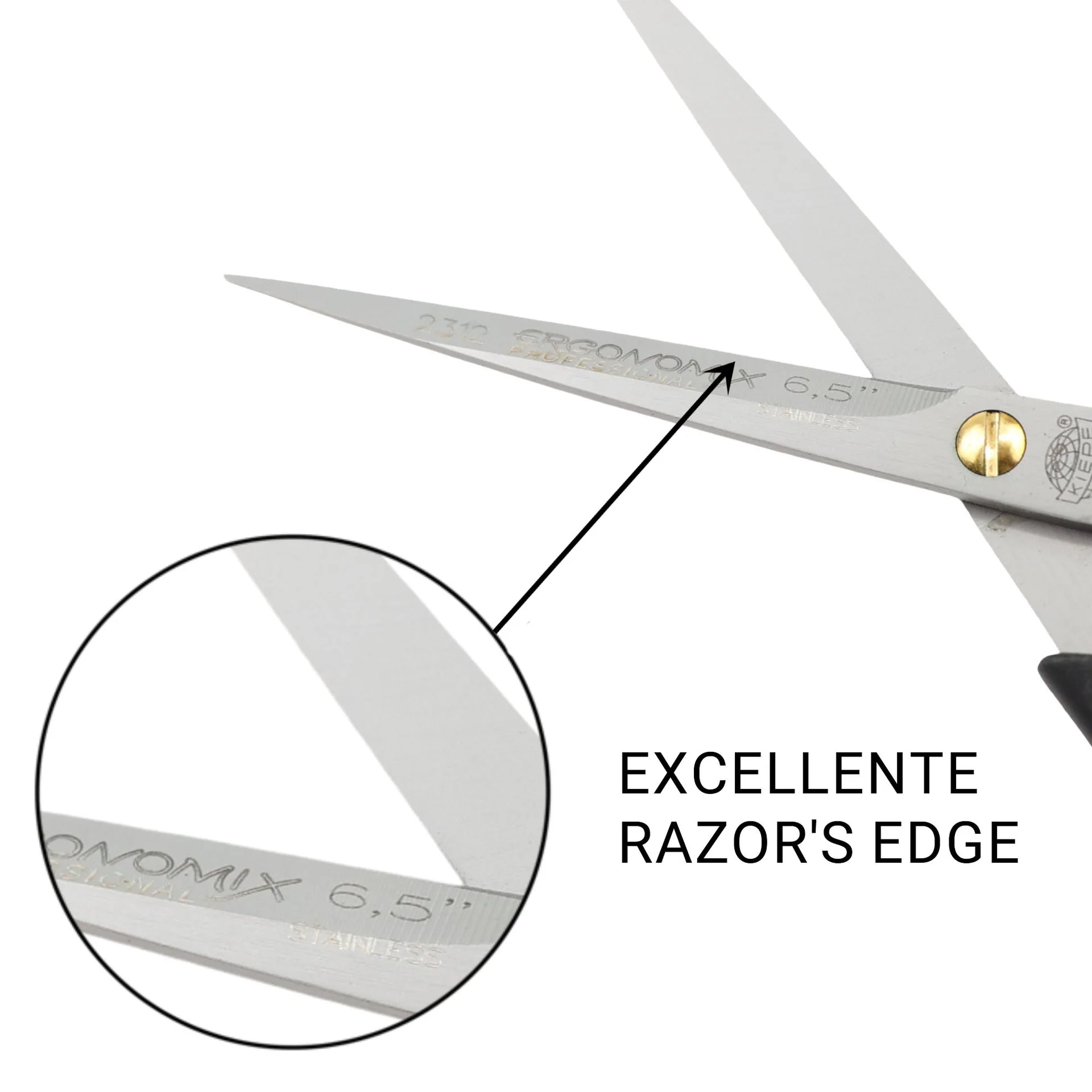 Kiepe - 2312 Academy Scissors 6.5 Inch (17cm) - Image 8