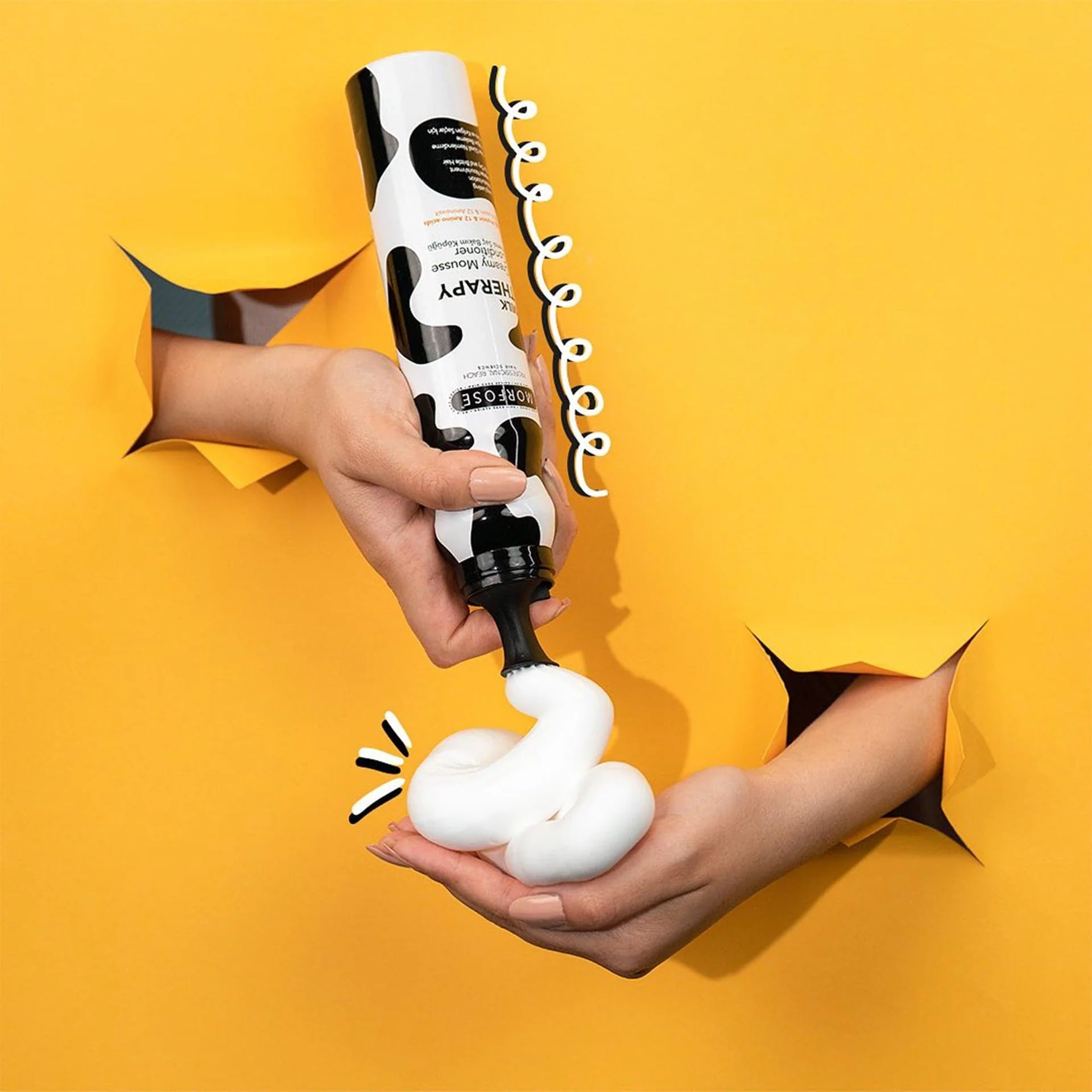 Morfose - Milk Therapy Creamy Mousse Conditioner - Image 5