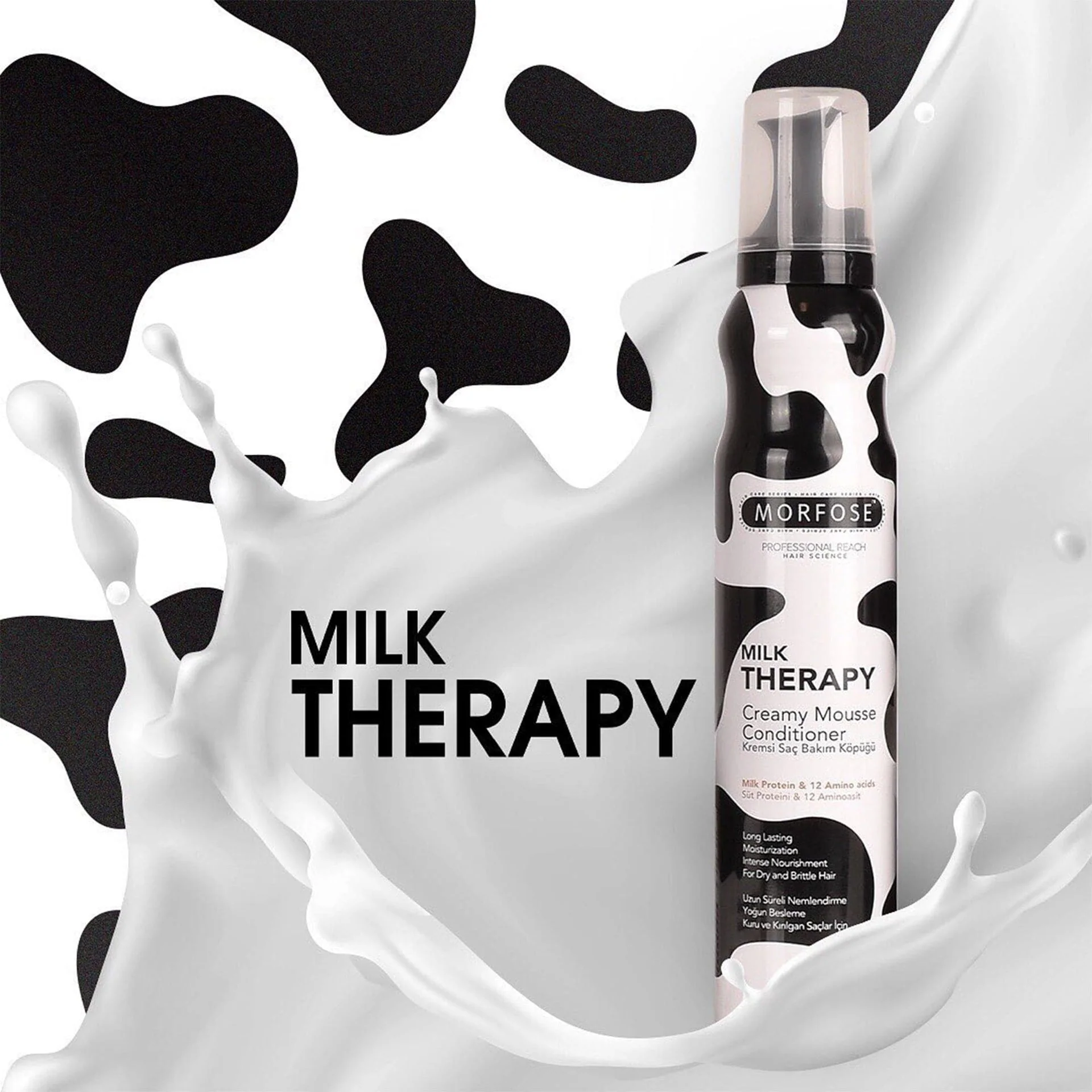 Morfose - Milk Therapy Creamy Mousse Conditioner - Image 6