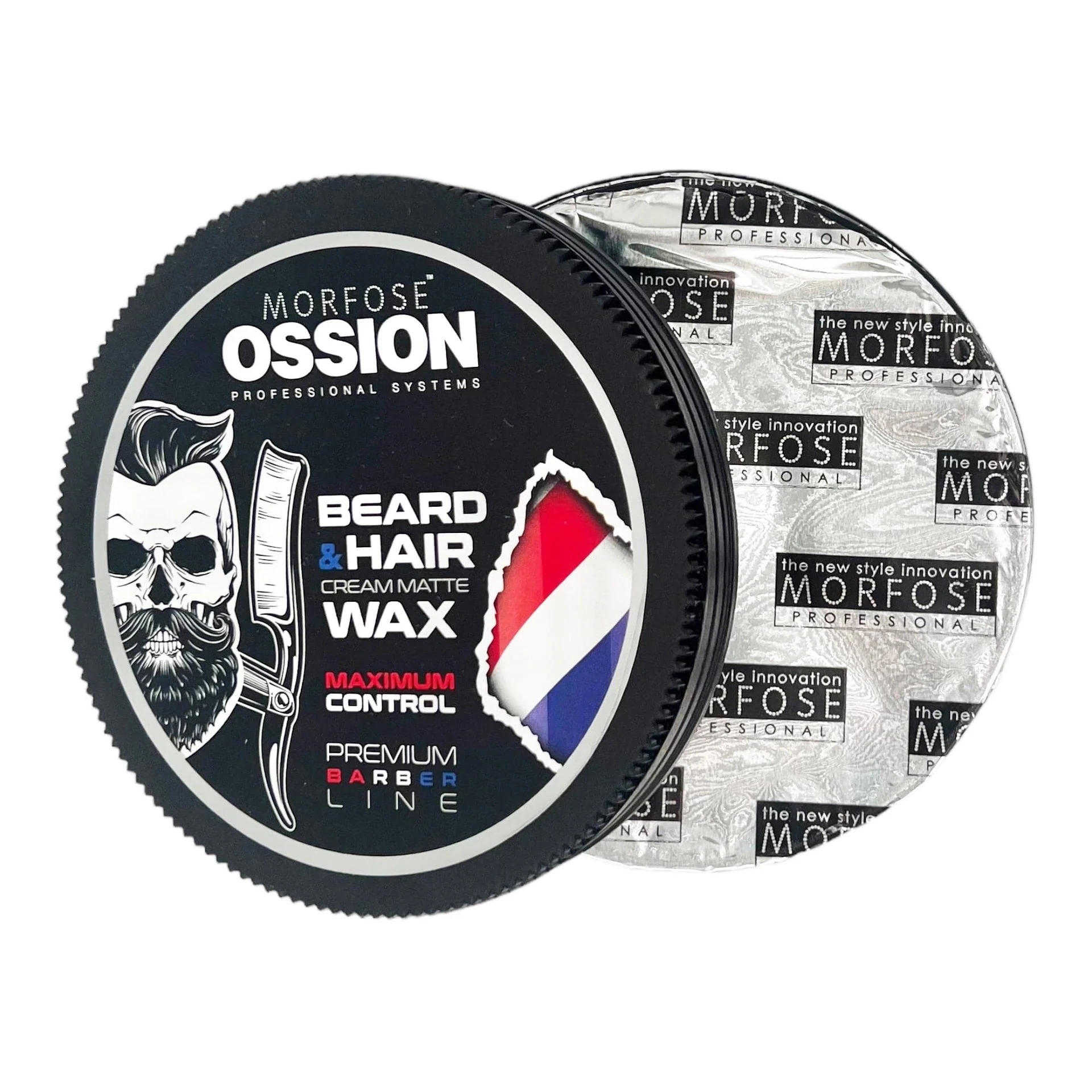 Morfose - Ossion Beard & Hair Cream Matte Wax 175ml - Image 5