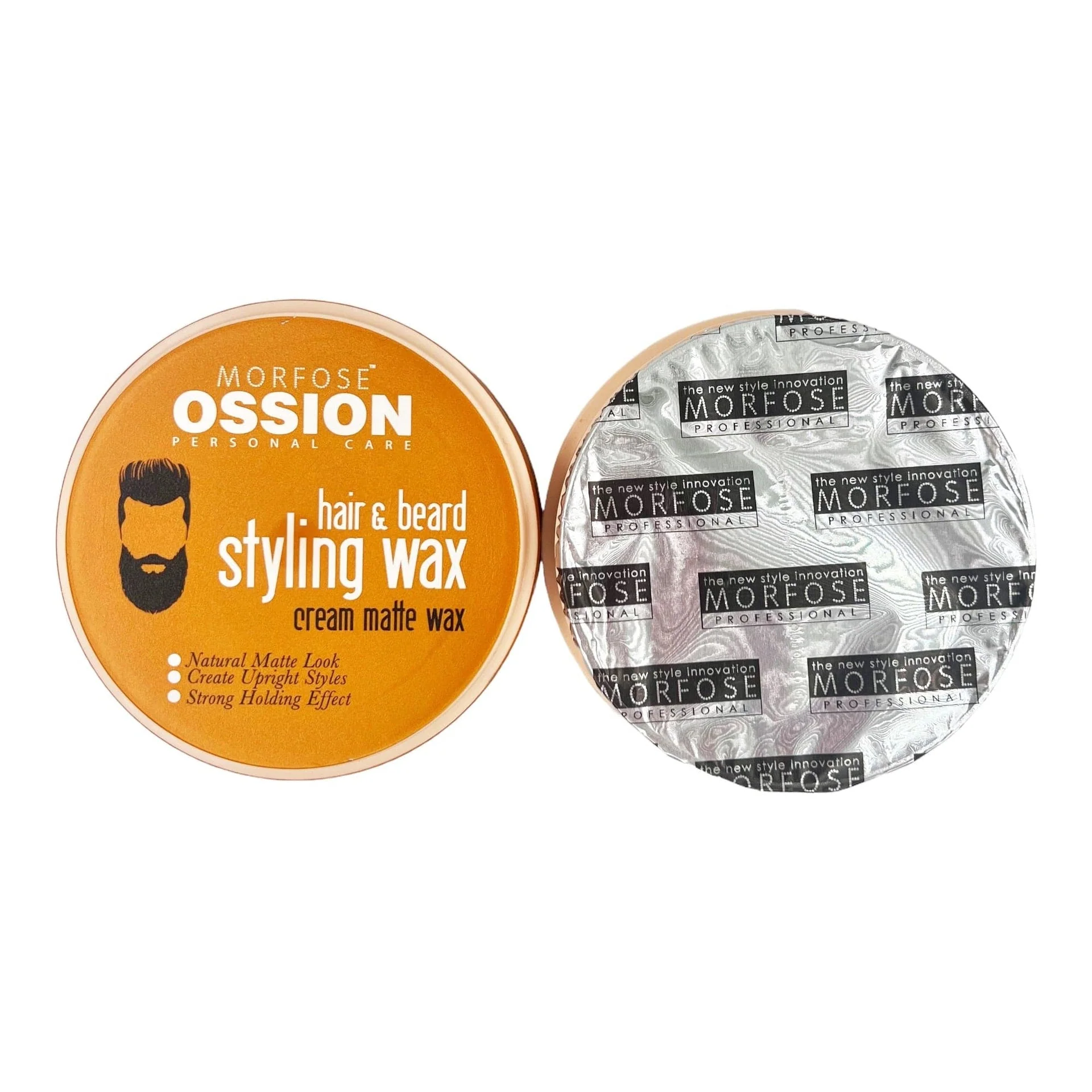 Morfose - Ossion Beard & Hair Styling Cream Matte Wax 150ml - Image 5