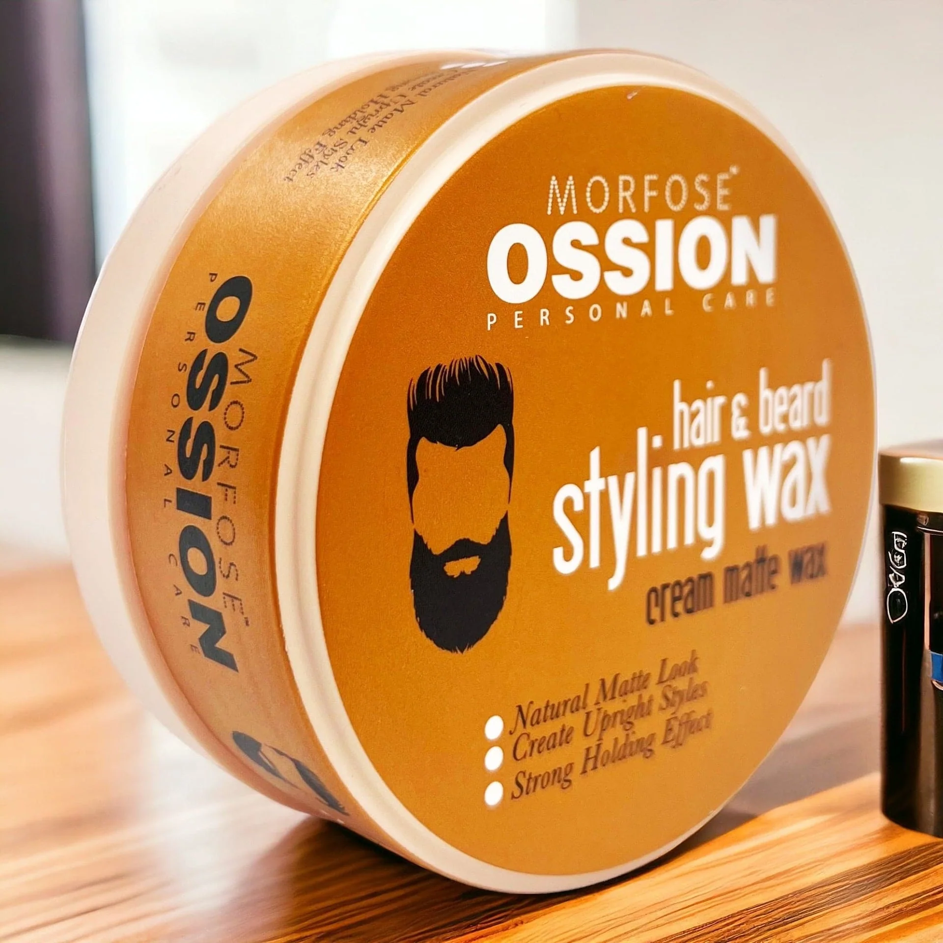 Morfose - Ossion Beard & Hair Styling Cream Matte Wax 150ml - Image 8