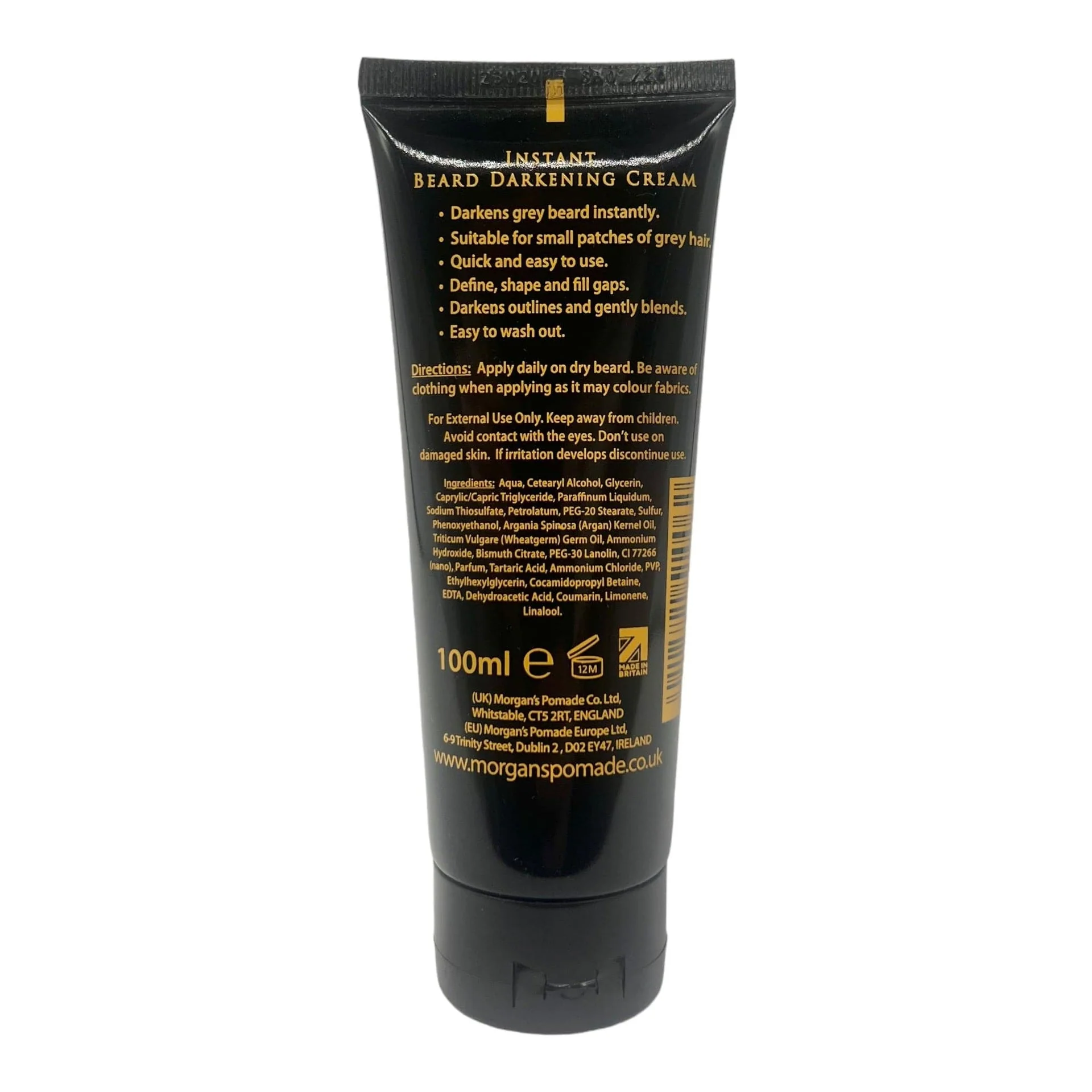 Morgan's - Instant Beard Darkening Cream 100ml - Image 6