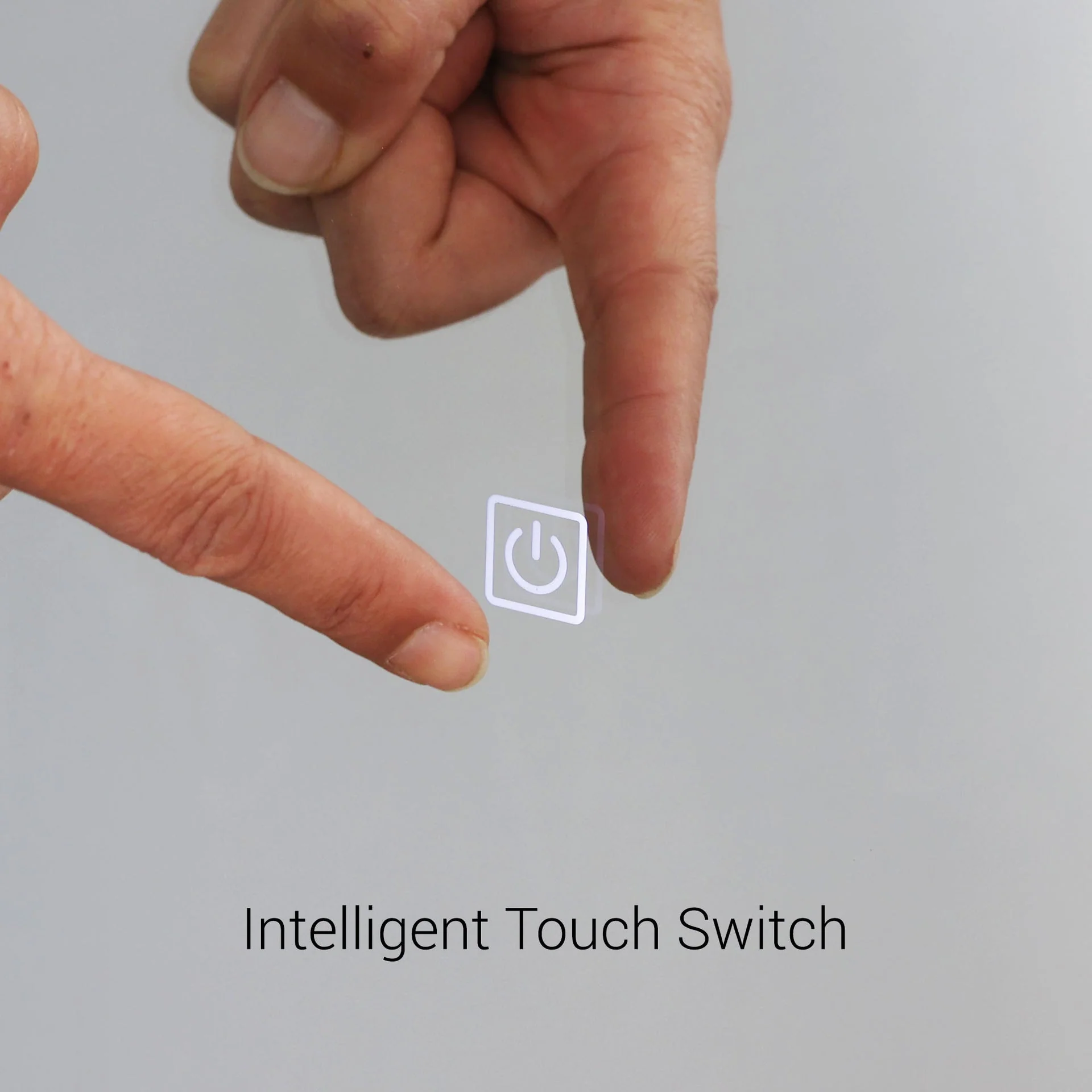 Salon Mirror - Oval LED with Gold Frame & Border Light - Image 5