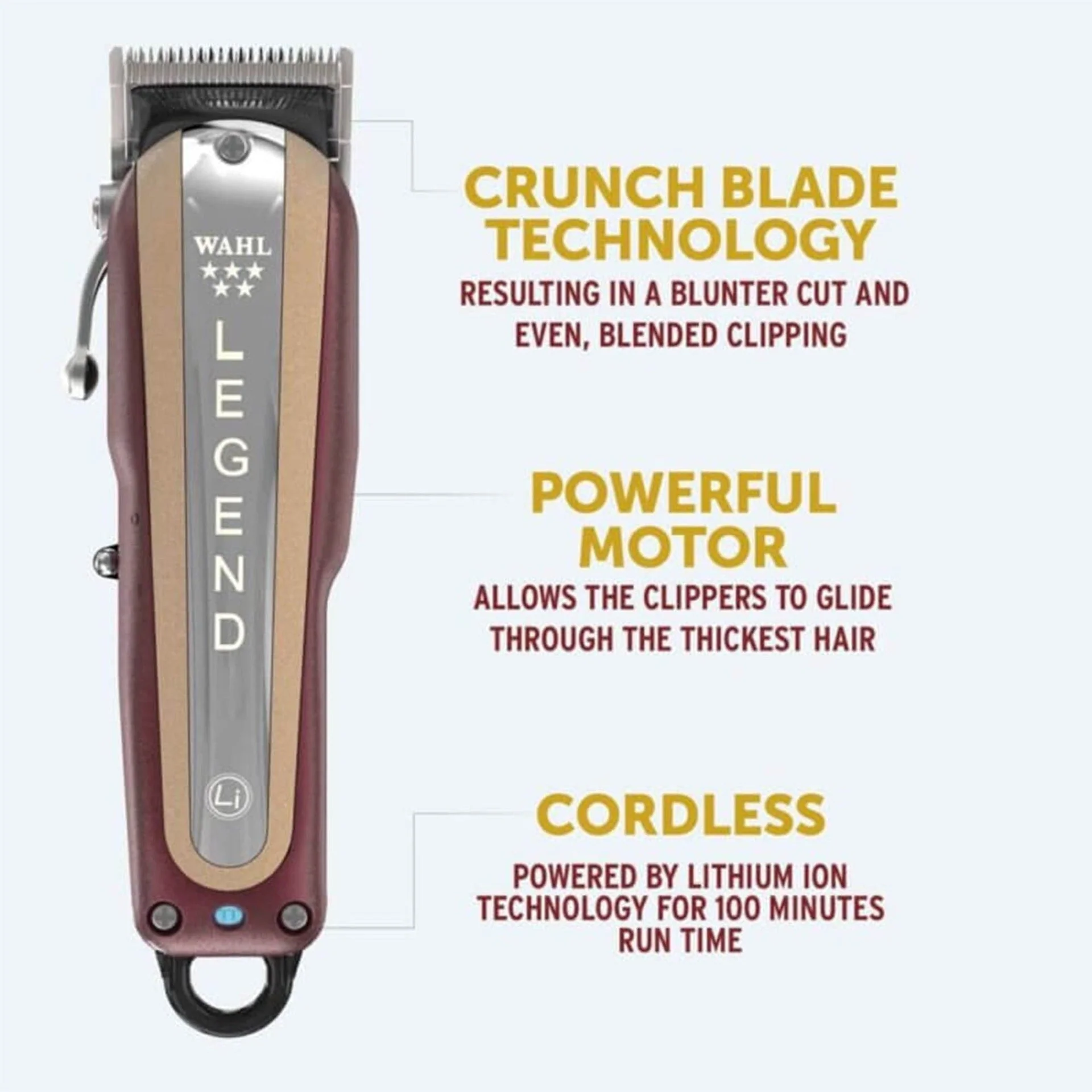 Wahl - 5 Star Legend Clipper Cordless - Image 8