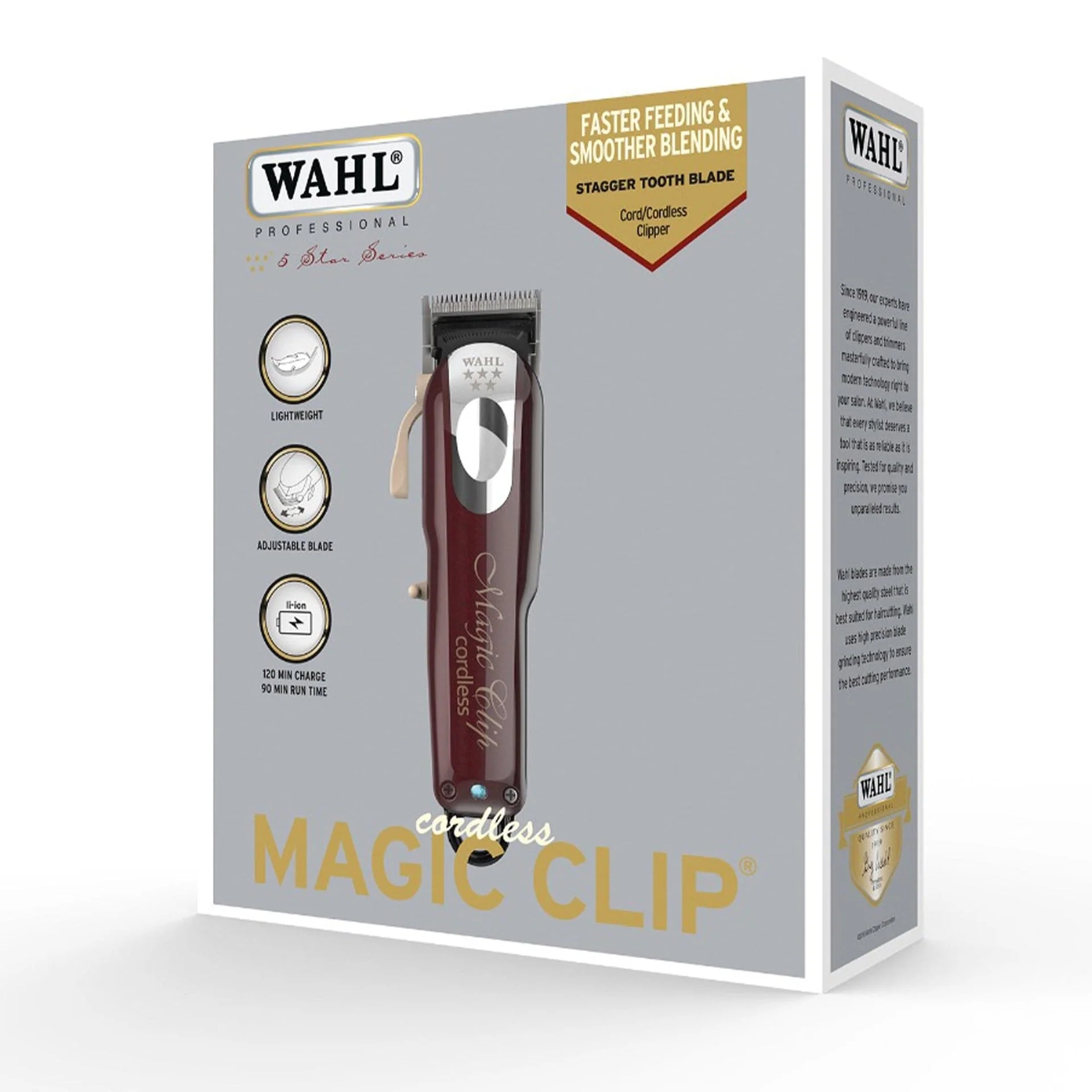 Wahl - 5 Star Magic Clip Clipper Cordless - Image 8