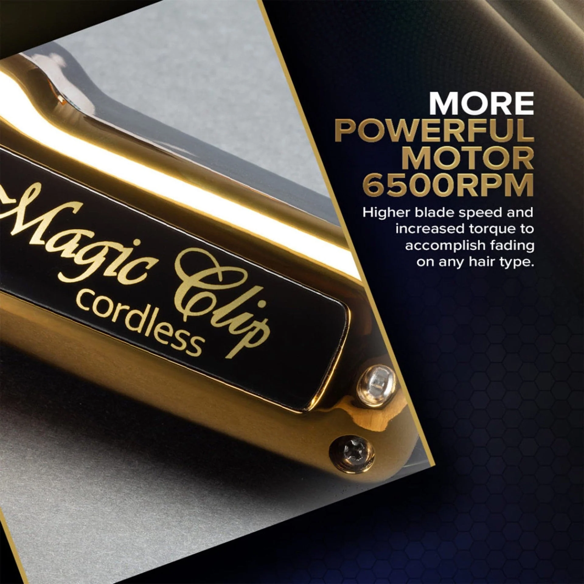 Wahl - 5 Star Magic Clip Clipper Gold Cordless - Image 12