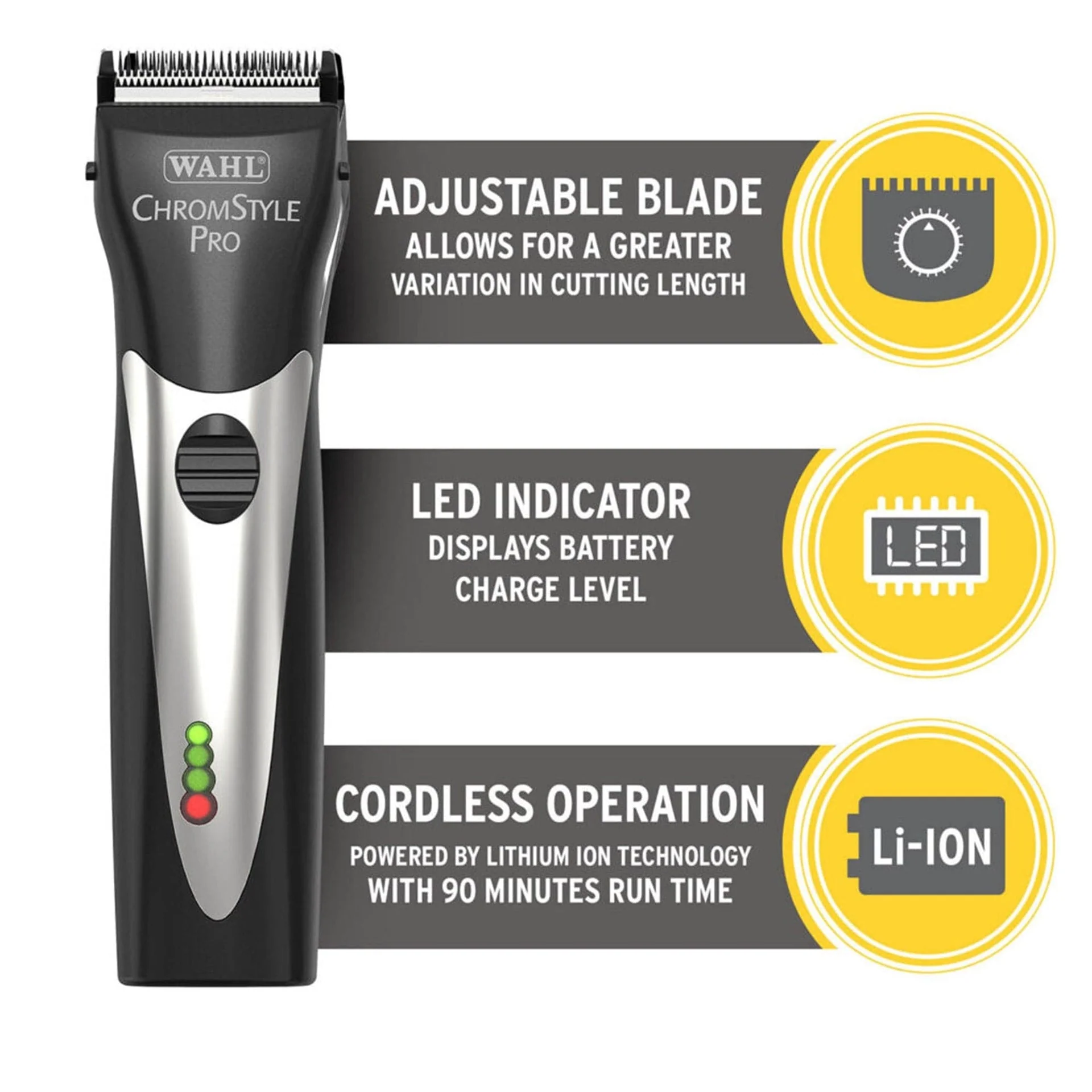 Wahl - Chromstyle Pro Clipper Cordless - Image 9
