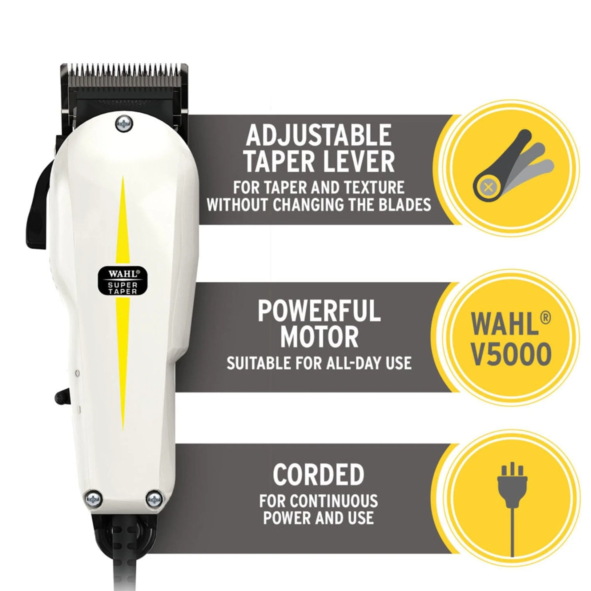 Wahl - Classic Super Taper Clipper Corded - Image 9