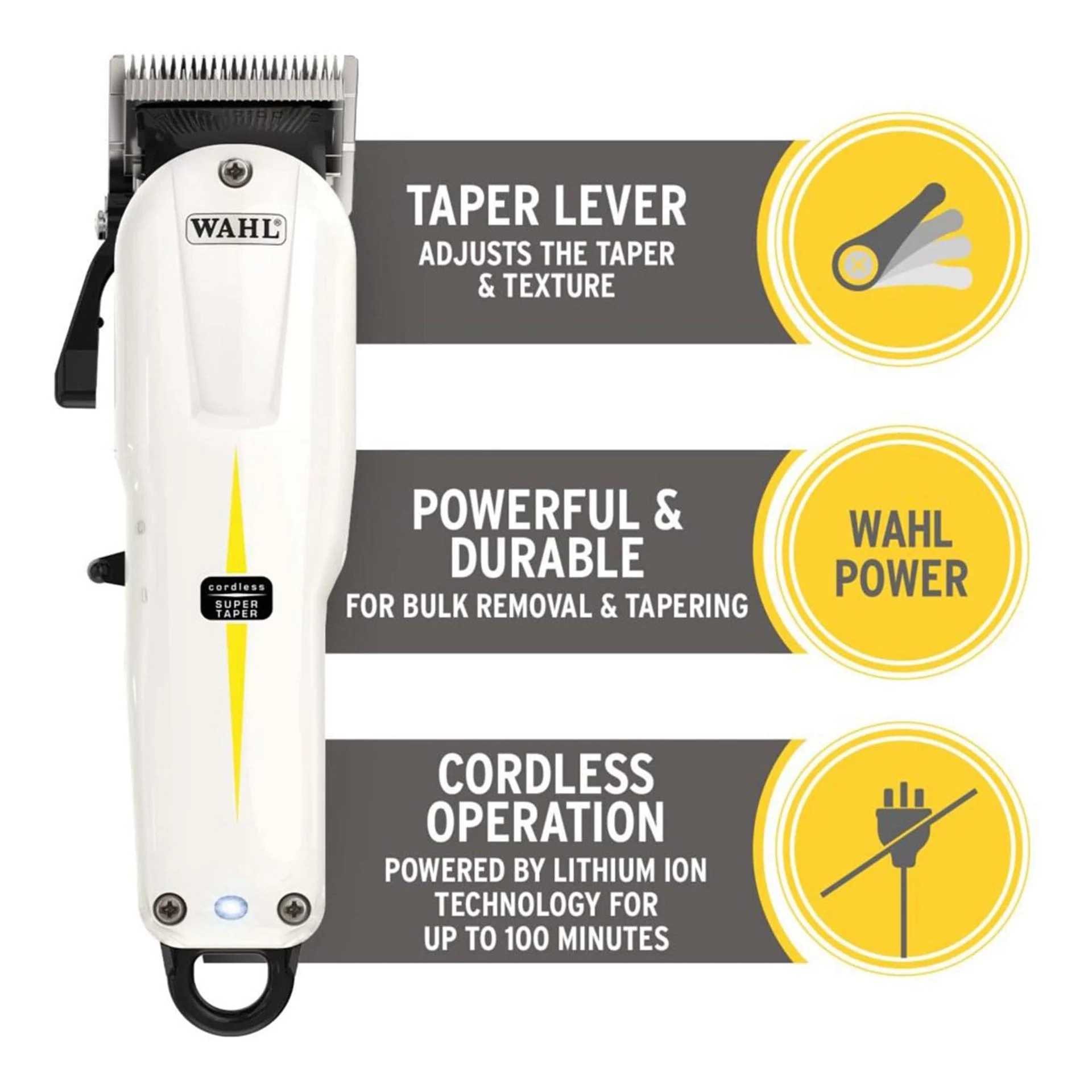 Wahl - Classic Super Taper Clipper Cordless - Image 7